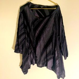 Simply Vera Wang patch blouse